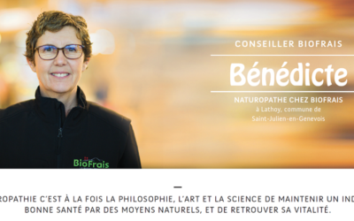 Bénédicte, conseillère naturopathe chez BioFrais