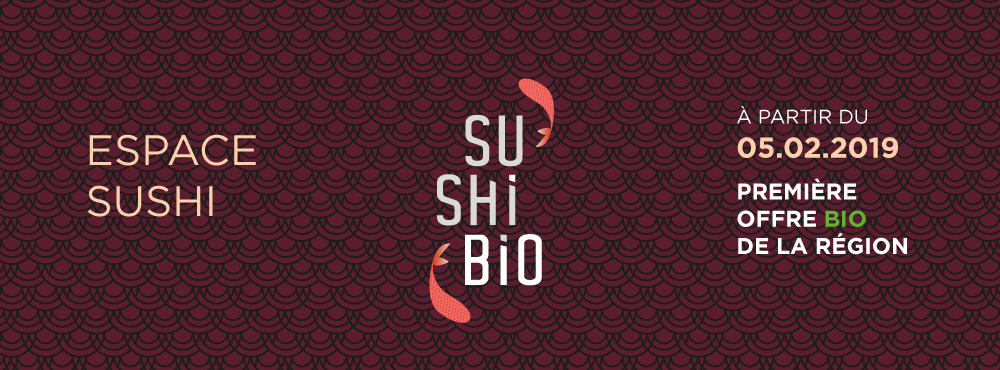 Nouveau : Ouverture du bar SushiBio à BioFrais à Saint-Julien !