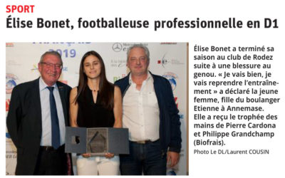 BioFrais présent aux Trophées du Genevois