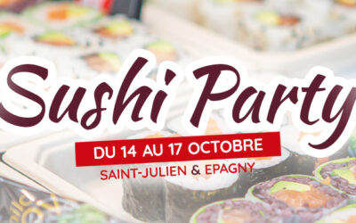Sushi Party à Saint-Julien et Epagny