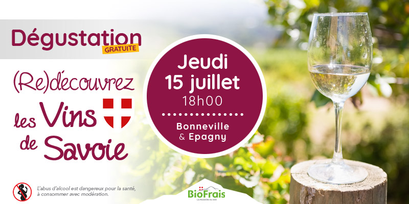Dégustation gratuite de vins de Savoie