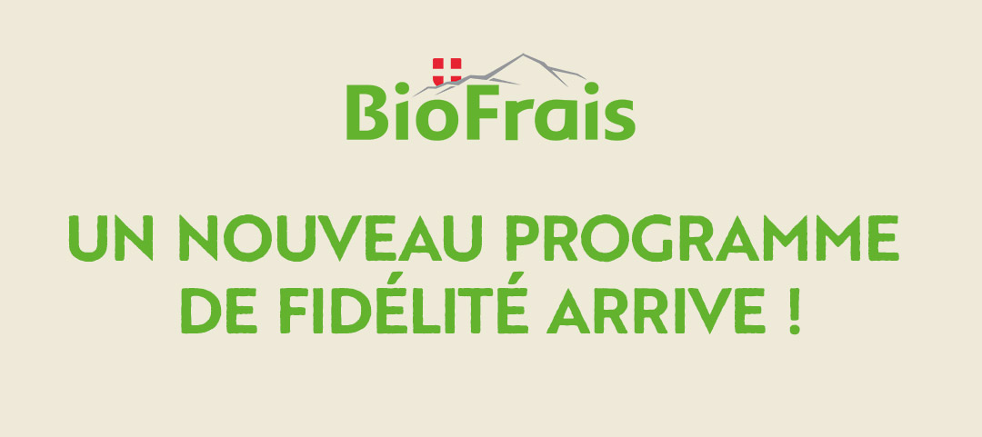 Votre programme fidélité évolue…