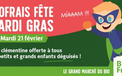 BioFrais fête Mardi Gras !
