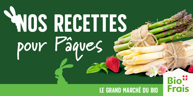 Nos recettes pour Pâques