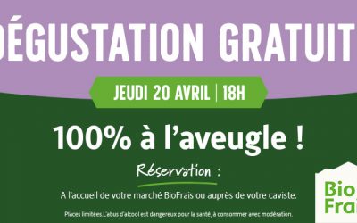 Dégustation gratuite le jeudi 20 avril !