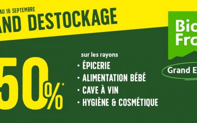 Grand destockage à BioFrais Epagny