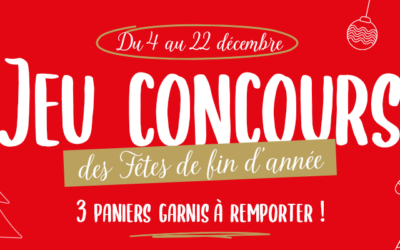 Jeux concours des Fêtes de fin d’année 2024 !