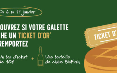 Des tickets d’or dans vos galettes des rois !