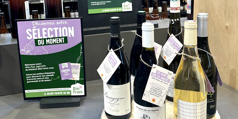 Une sélection de vins bio pour chaque saison !