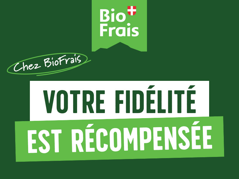 Votre fidélité est récompensée